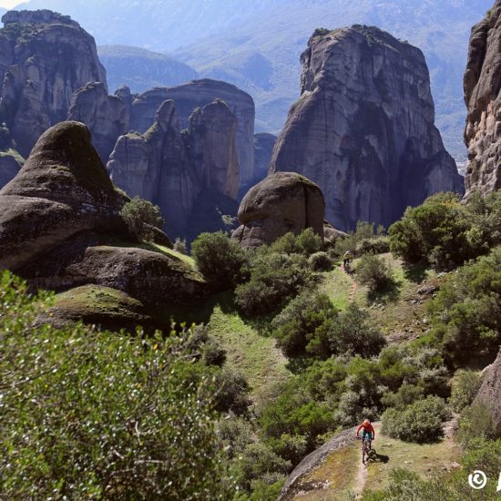 ride mountain bike in Greece