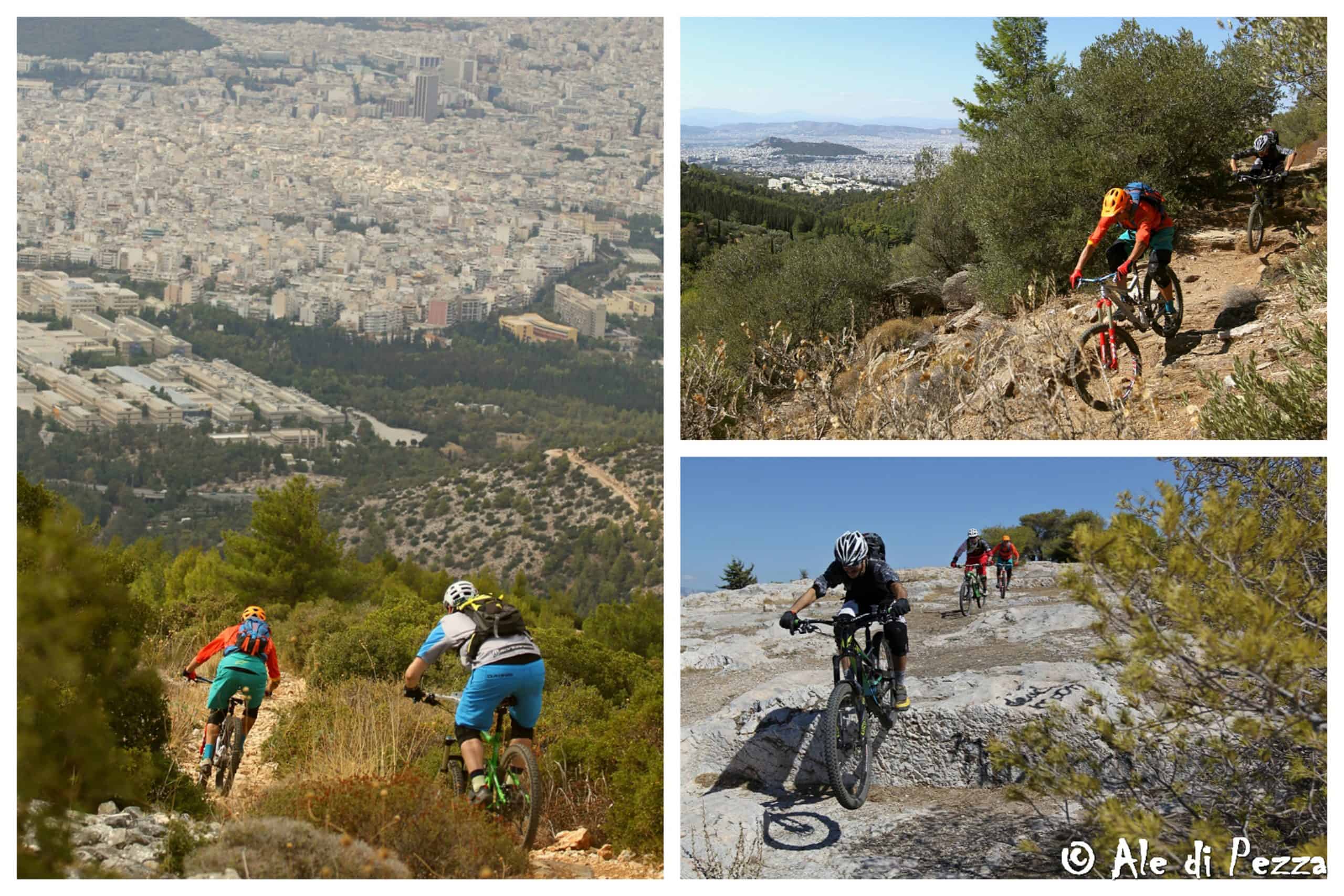 ride mountain bike in Greece