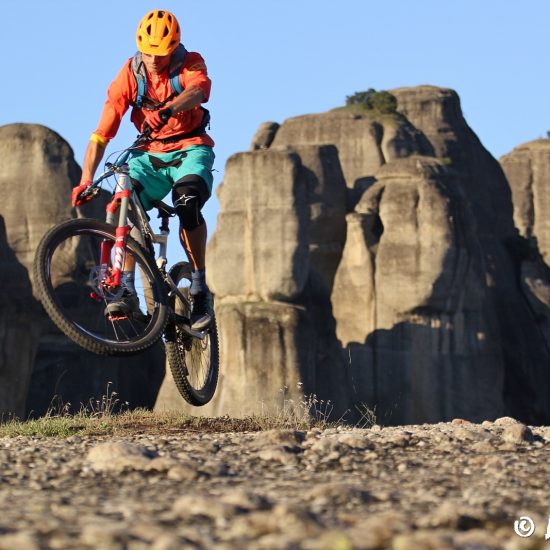 ride mountain bike in Greece